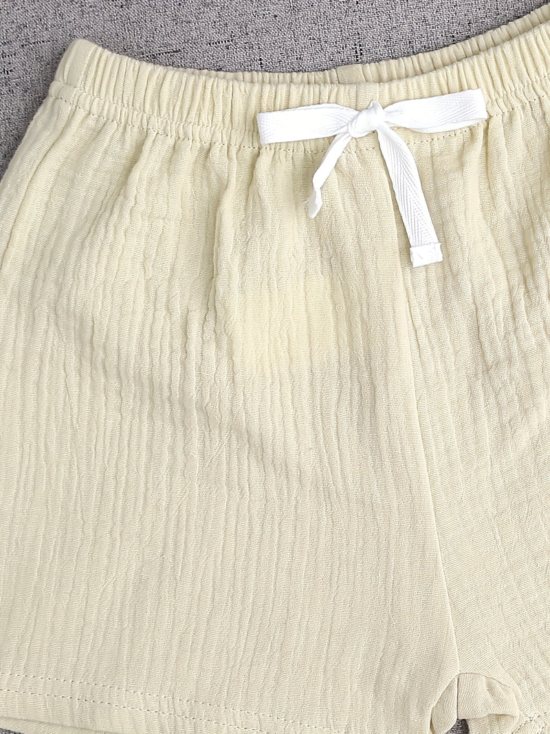 5pcs of Randomly Selected Soft And Comfortable Shorts for Baby Boys.