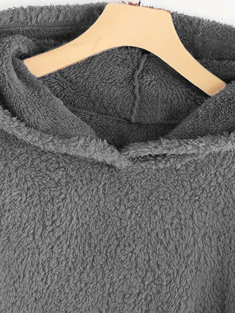 Women's Autumn and Winter Warm Long Sleeve Hoodie.
