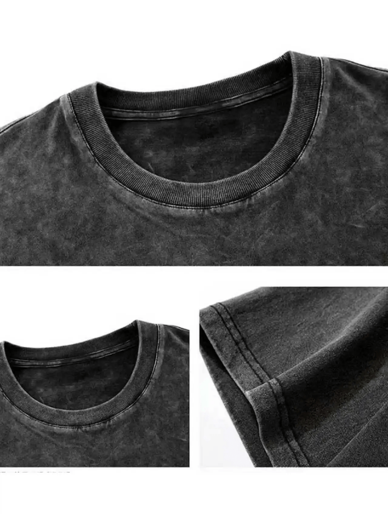Men's and Women's Vintage Casual Style T-Shirt.