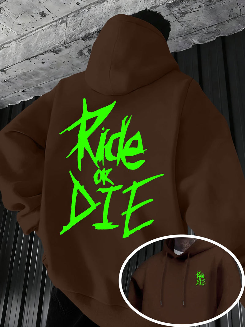 Men's Hooded Sweatshirt.