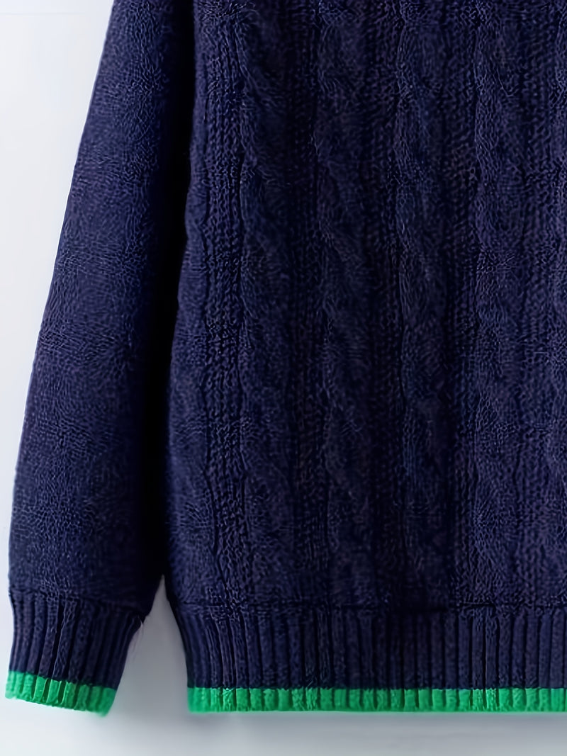 Thickened Autumn And Winter Sweater for Boys.