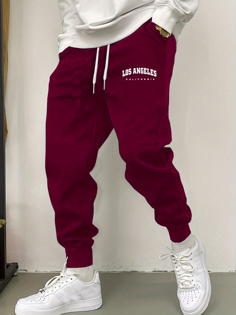 Men's Casual Sweatpants, Comfortable Autumn And Winter Sports Trousers.