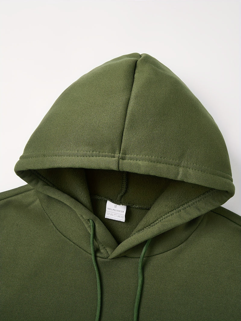 2pcs Men's Hooded Long-Sleeve Sweatshirt.