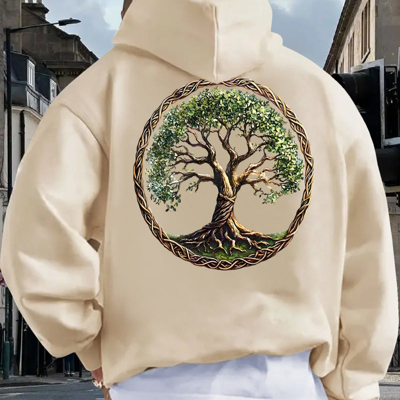 Men's Hooded Sweatshirt.