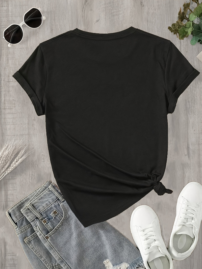 Women's Turquoise T-Shirt.