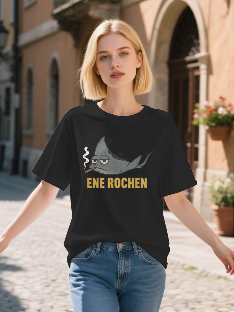 Women's Funny Ene Rochen Meme T-Shirt.