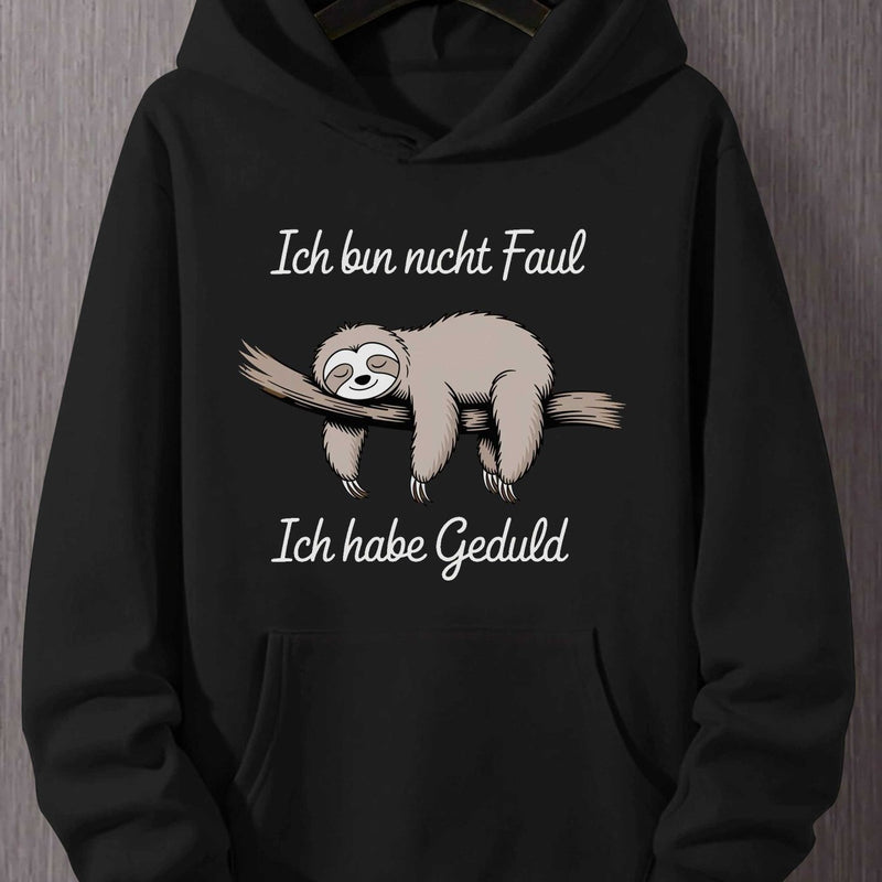 Men's Hooded Sweatshirt.