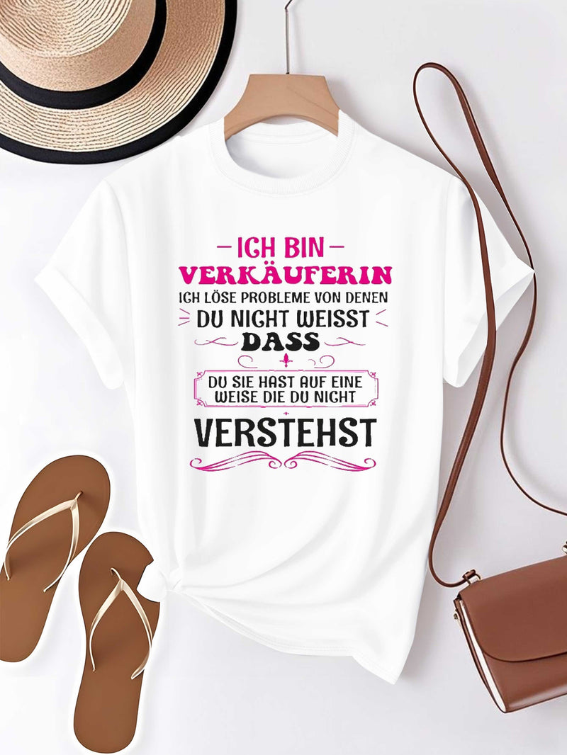 Women's Pure Comfortable T-shirt.