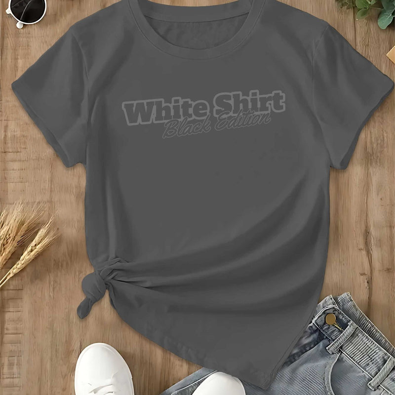 Women's T-Shirt with Short Sleeves.