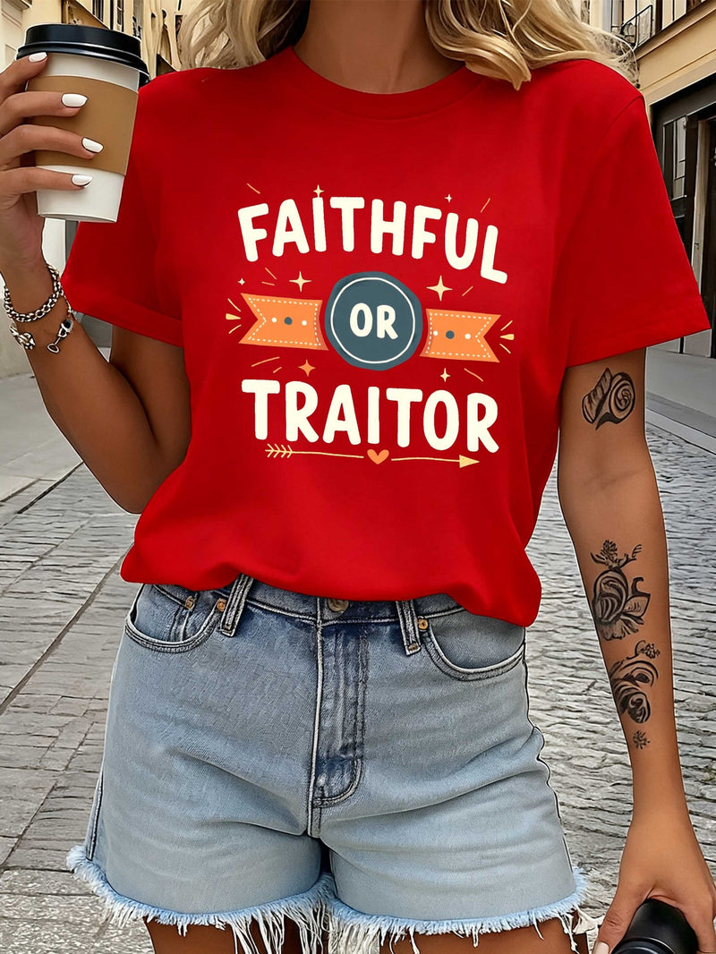 Women's Pure Retro Banner T-Shirt.