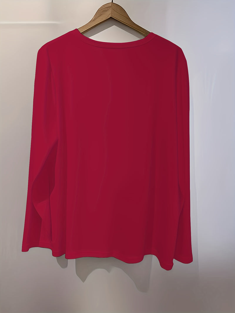 3-Pack Women's Long Sleeve T-shirts.