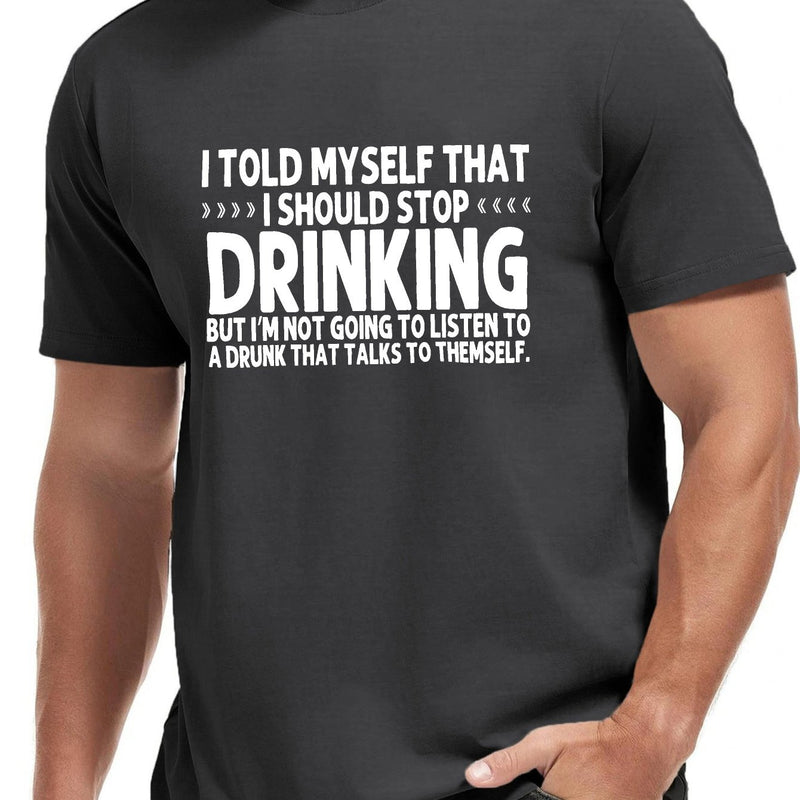 Men's Round Neck Short Sleeve Tee Fashion Regular Fit T-Shirt Top.