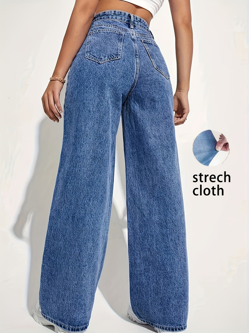 Women's Fashion Stretch Denim Long Pants.