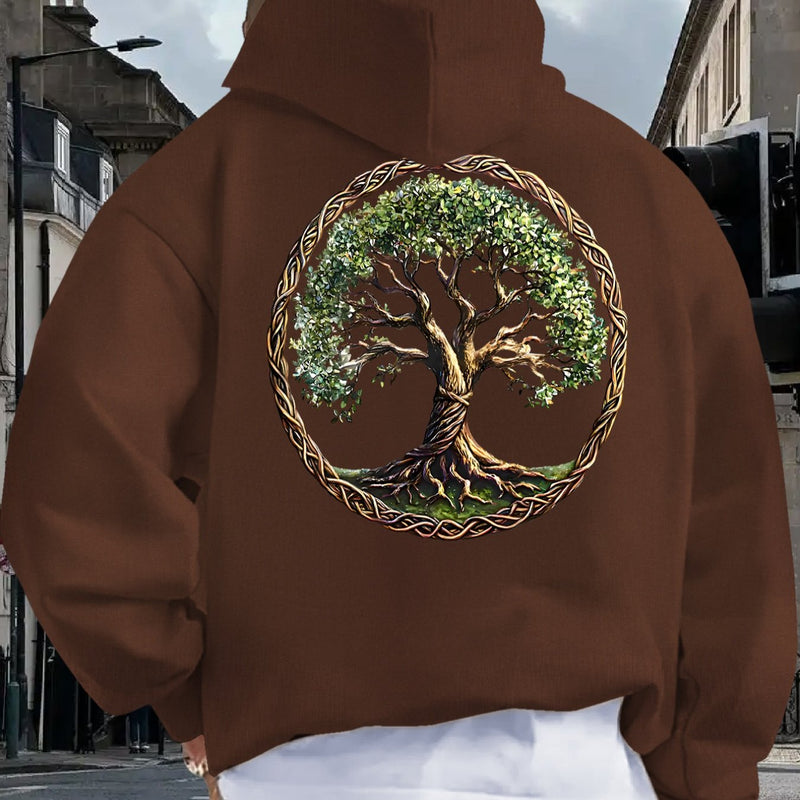 Men's Hooded Sweatshirt.