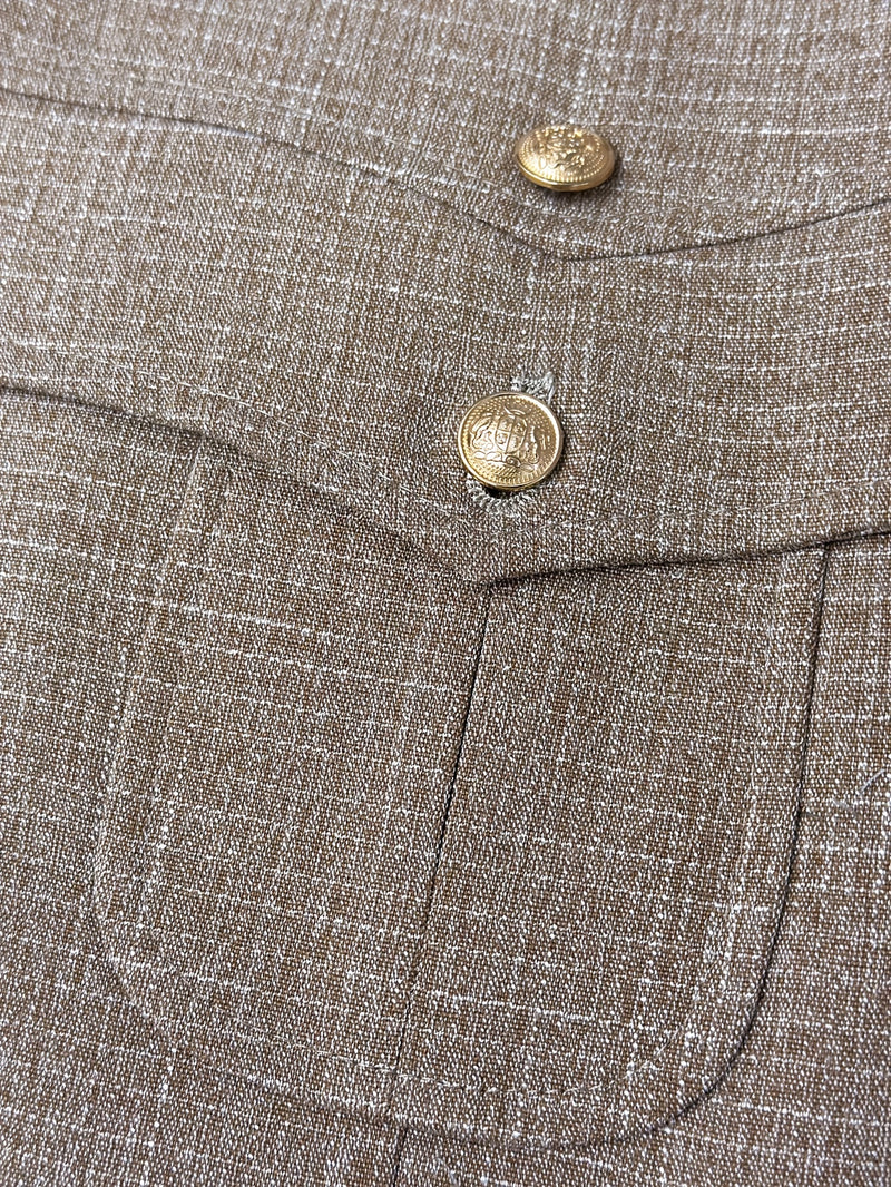 Two-Piece Men's Chinese-Style Suit Set.