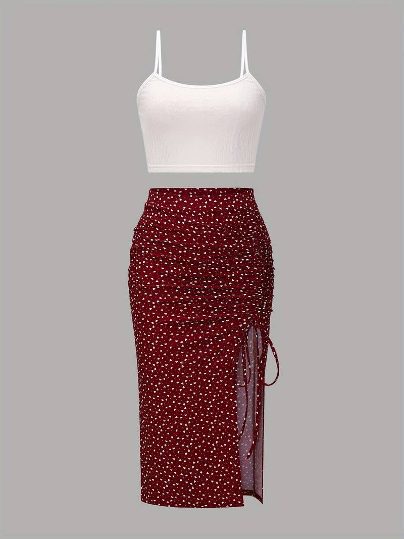 Cross-border New Women's Two-Piece Set.