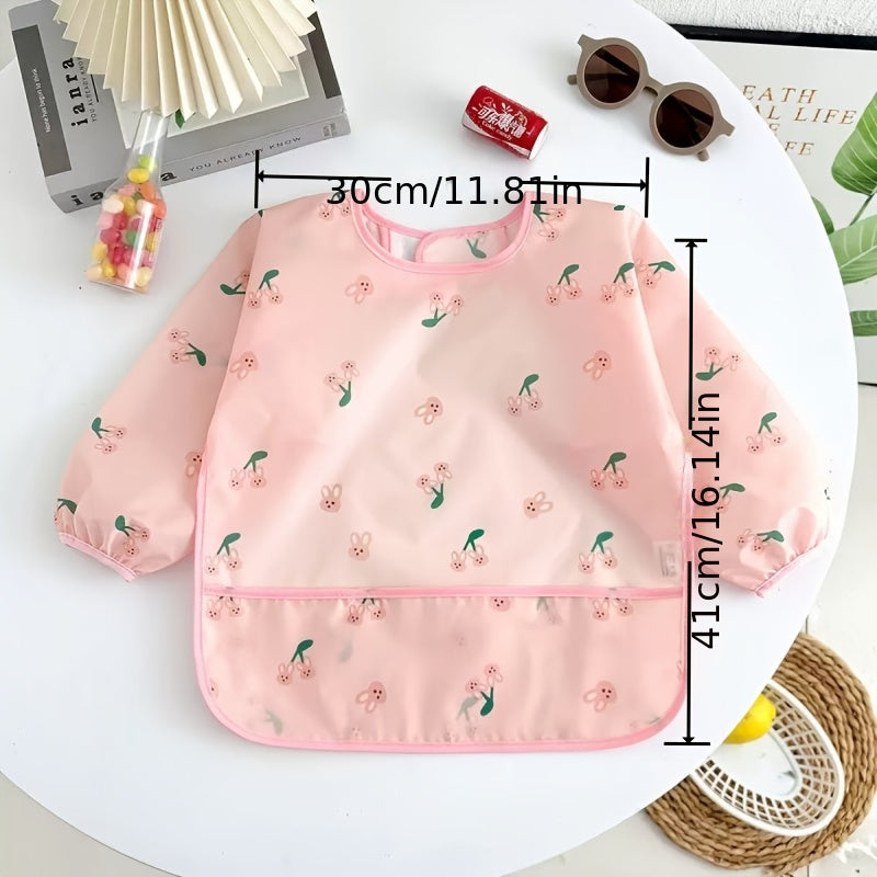 New children's overalls baby anti-dress baby eating clothes.