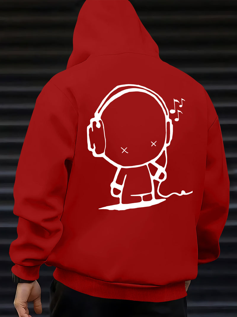 Men's Hooded Sweatshirt.