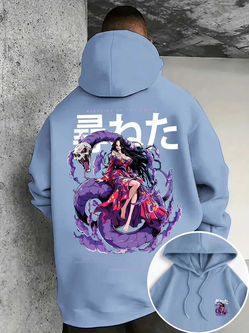 Men's Fashion Printed Hoodie Sweatshirt.