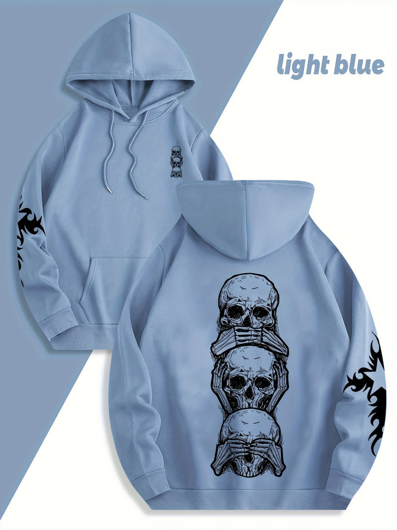 Men's New Trendy "Open-Eye" Print Sweatshirt.