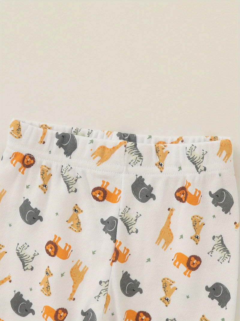 Set of 6 Autumn And Winter Boys Long Pants for Infants And Toddlers.