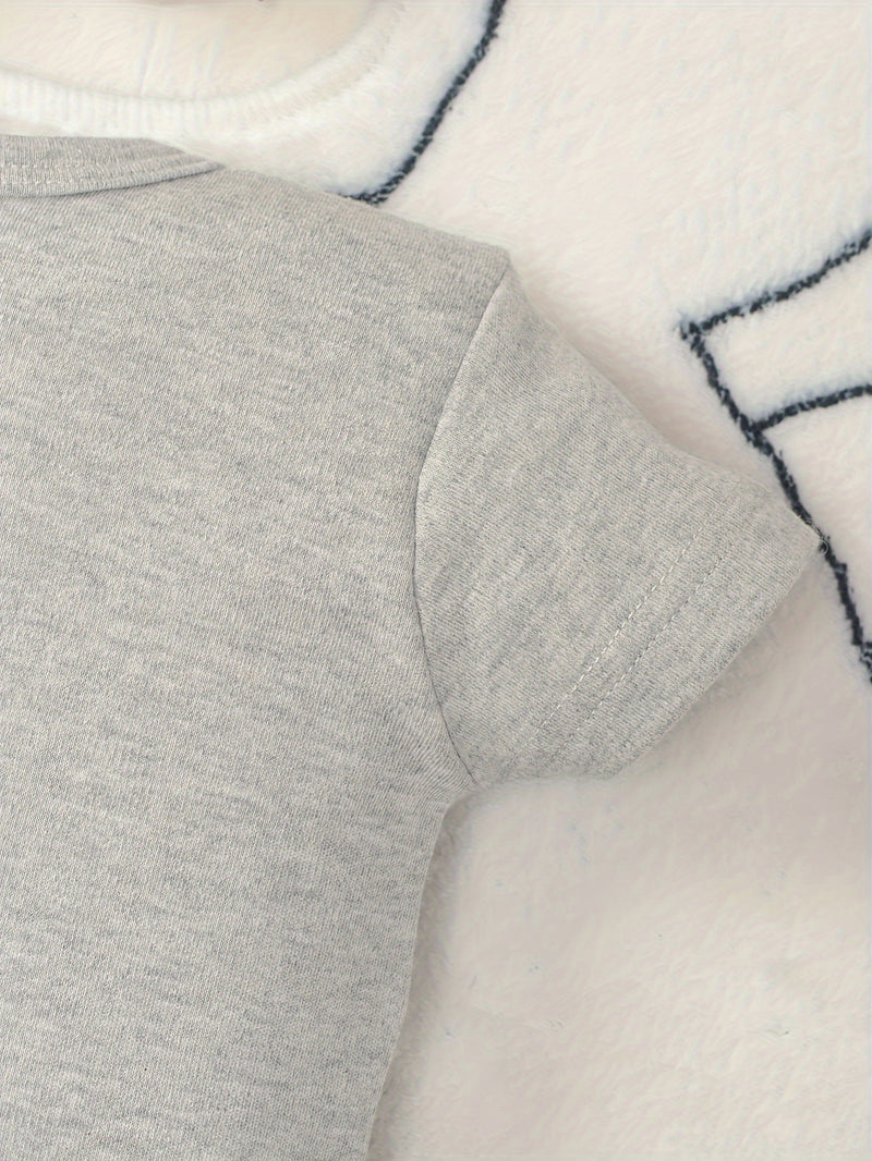 Pure Learning to Walk Triangle Bottom Romper.