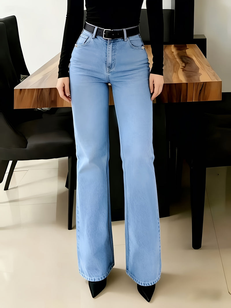 New Women's Straight-Leg Jeans.