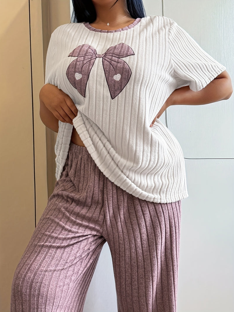 Women's Elegant Soft Comfortable Bow Pattern.