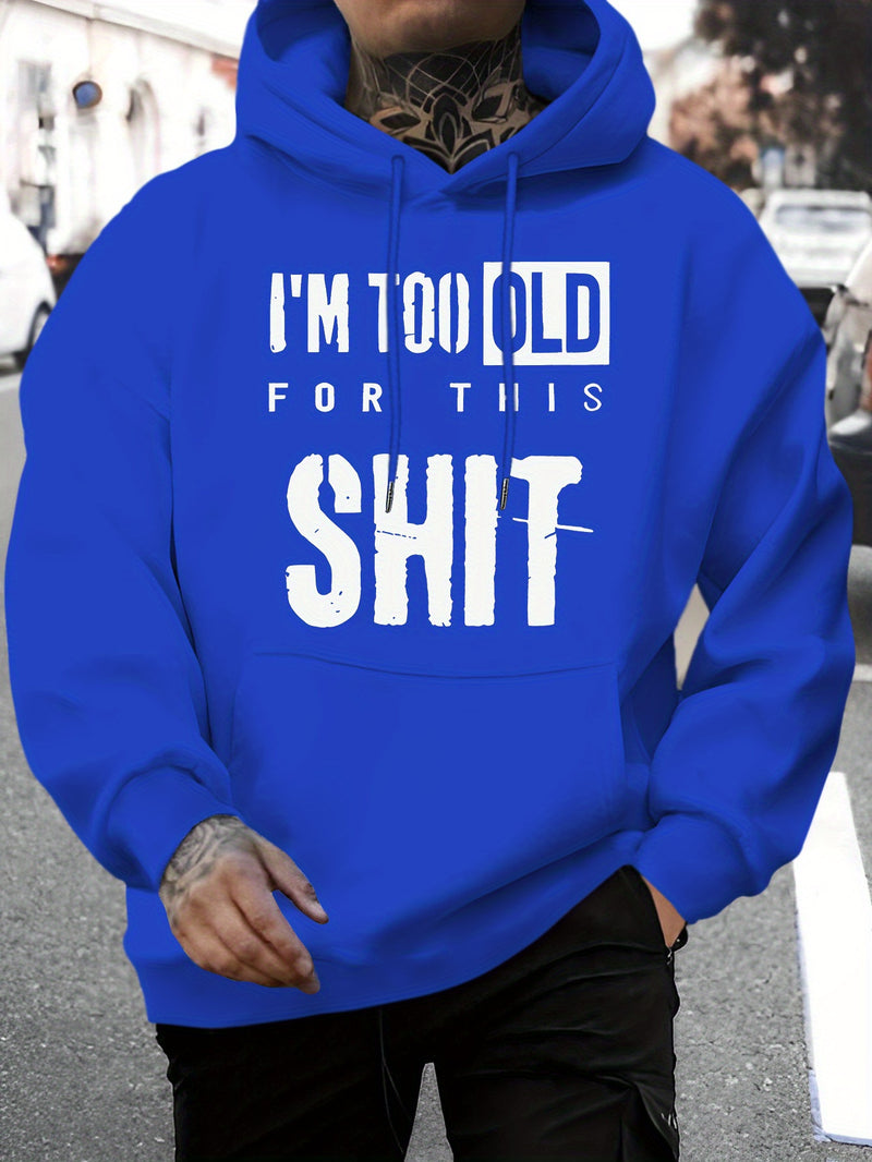 Men's Hooded Sweatshirt New Fashionable.