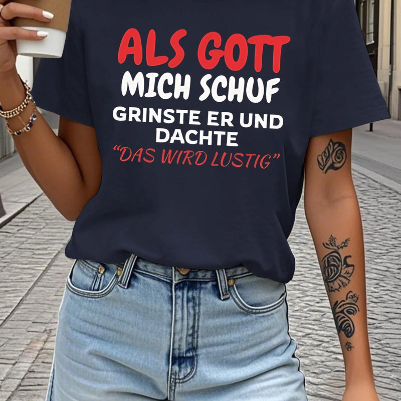 Women's T-Shirt Comfort Fit.