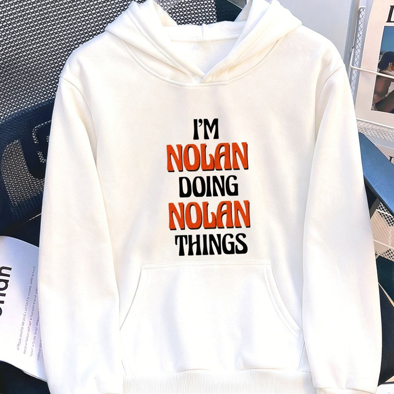 Women's Pocket Hoodie.