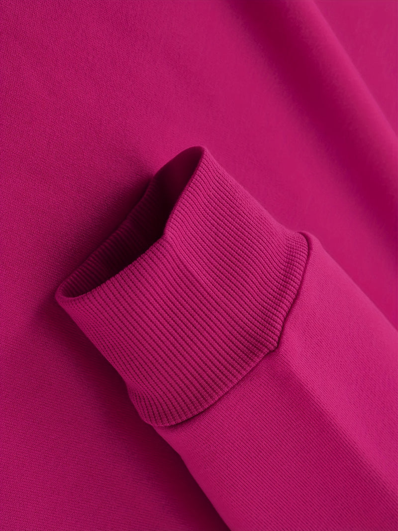 3pcs mixed color Men's autumn and winter round neck sweatshirt.