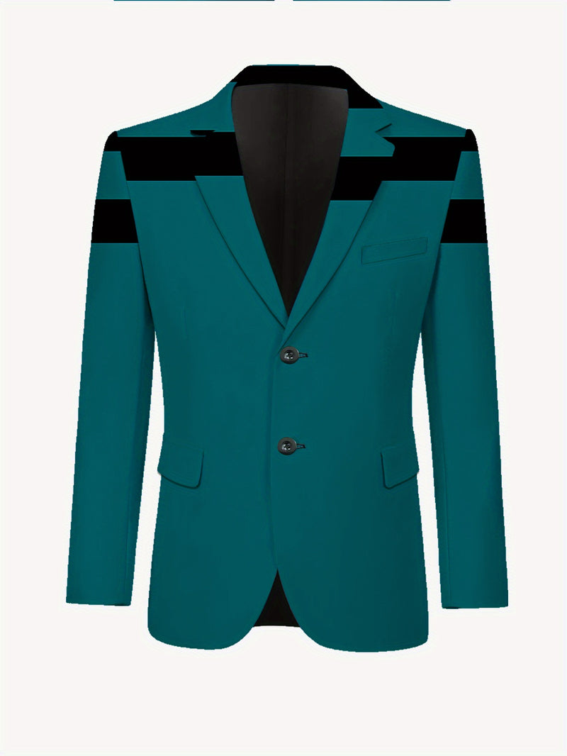 Men's Suit and Trousers Set - Classic Banquet Wedding Party Suit.