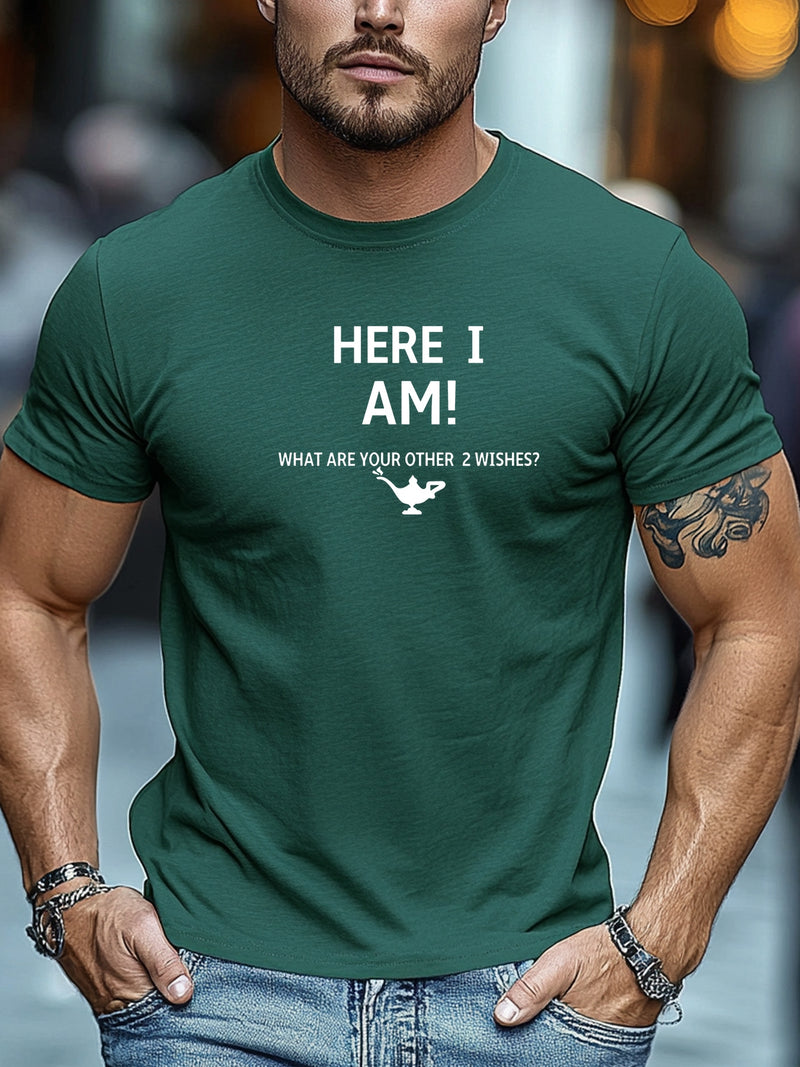 Men's Funny Short-Sleeve T-Shirt.