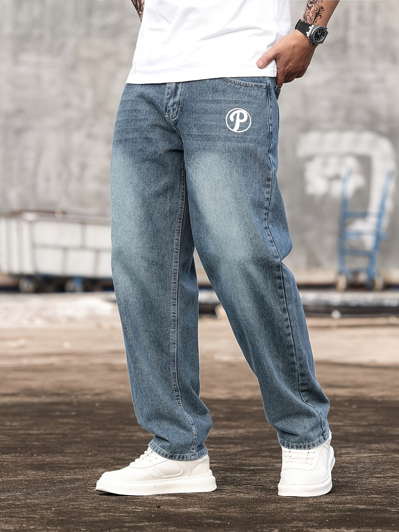 Men's Denim Trousers.
