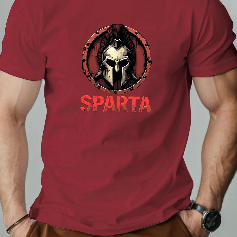 Men's Casual Crew Neck Short Sleeve T-Shirt.
