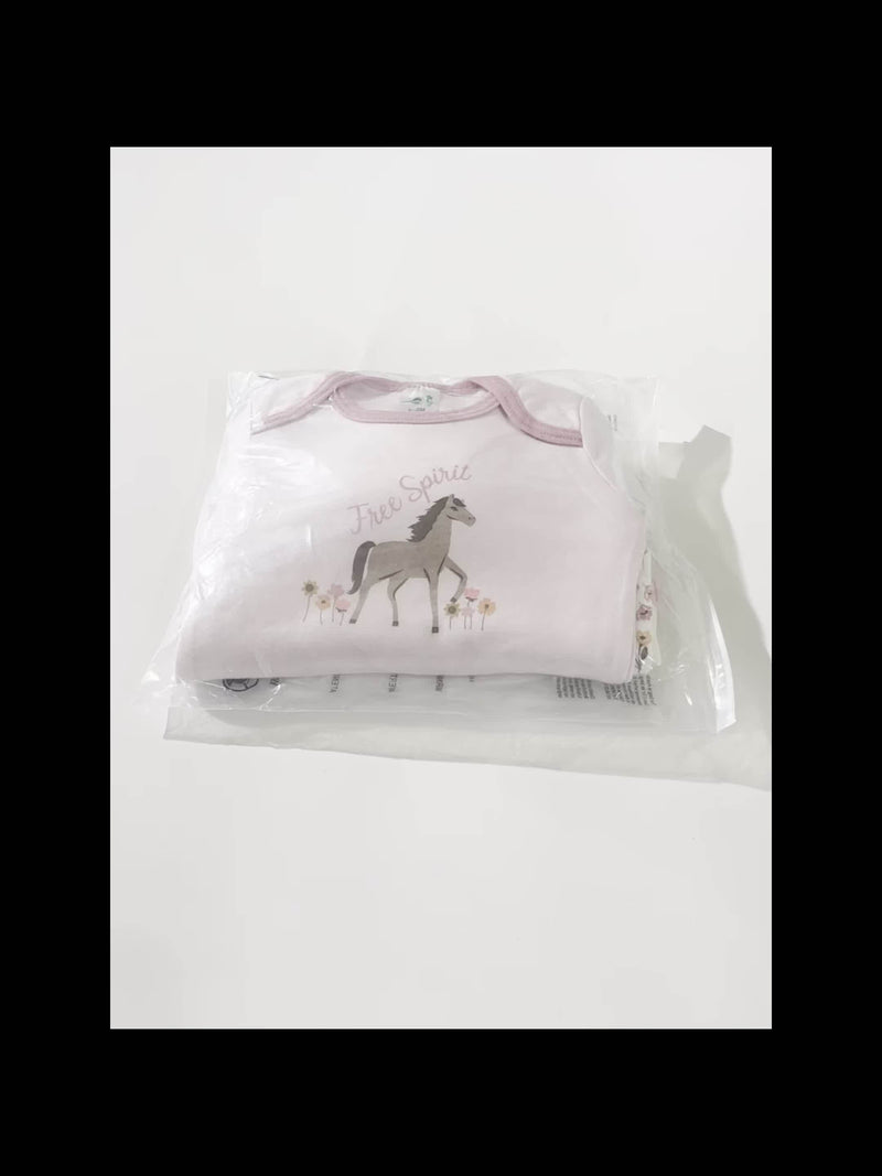 6pcs Set of Newborn Infant Triangle Long-Sleeved.