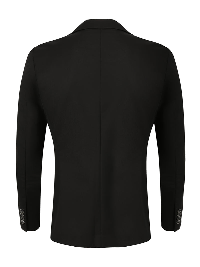 Men's Three-Piece Suit Set, Business Formal Wear.