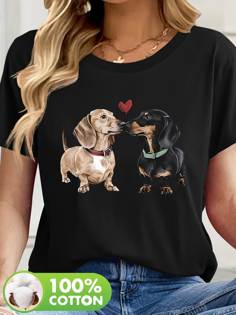 Women’s Casual Short Sleeve T-Shirt.