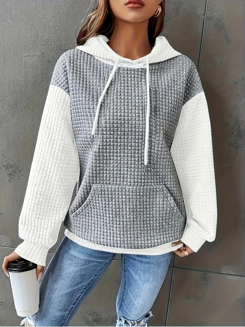 Women’s Hooded Pullover Sweatshirt.