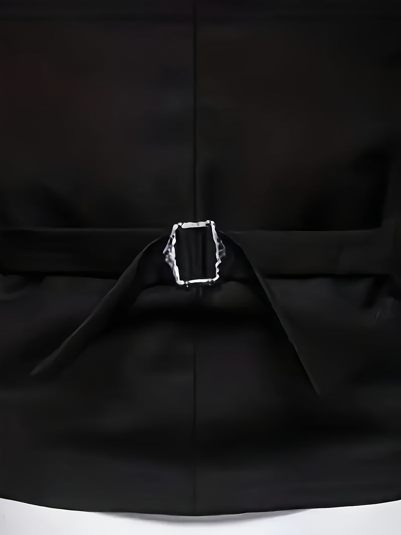 Men's 2pcs Suit, Consisting of a Vest And Dress Pants.
