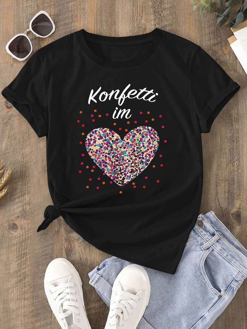 Women’s Casual Short Sleeve T-Shirt.