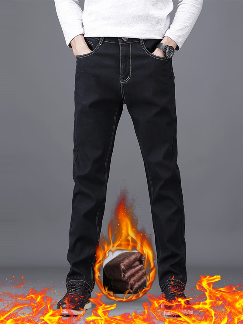 Autumn/Winter New Denim -Men's Business Casual Pants.