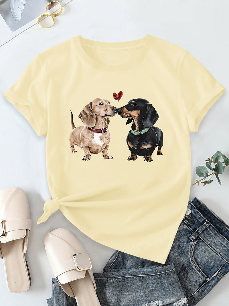 Women’s Casual Short Sleeve T-Shirt.