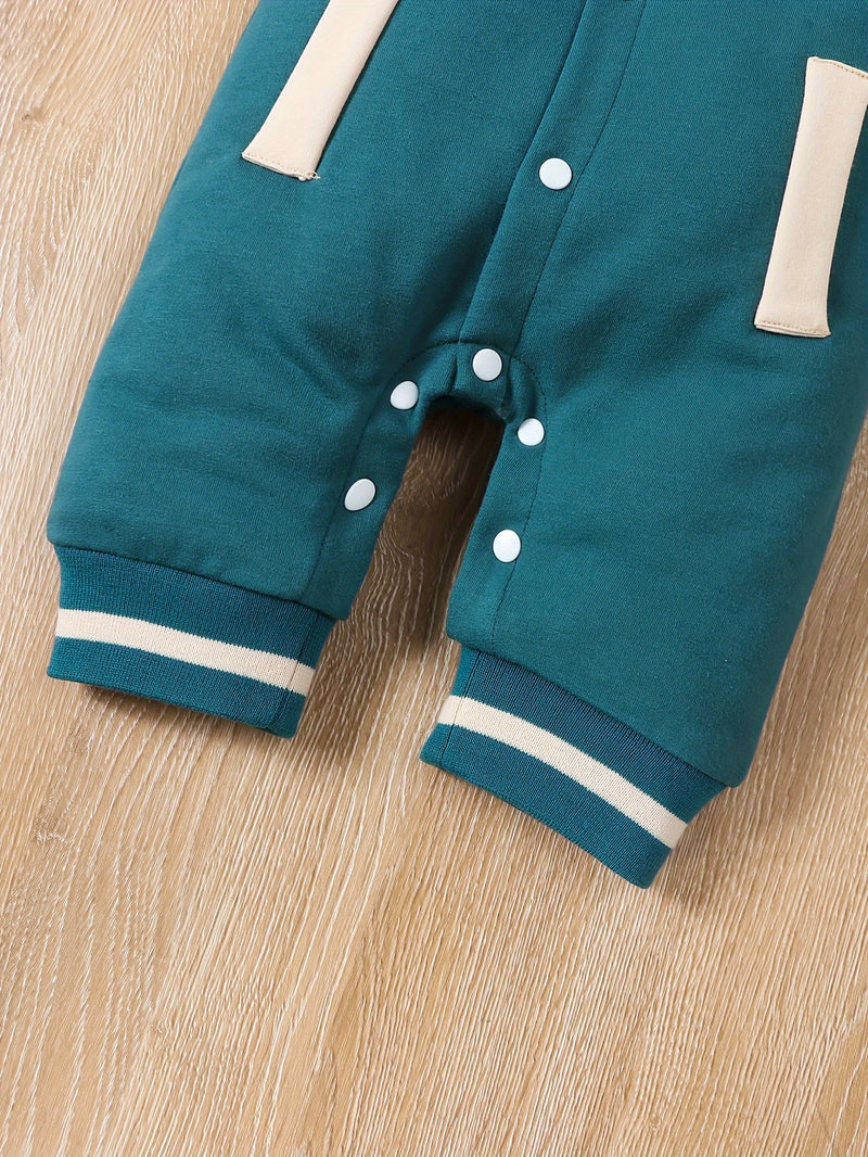 Spring And Autumn Baby Boy BABYBOY  Round Neck.