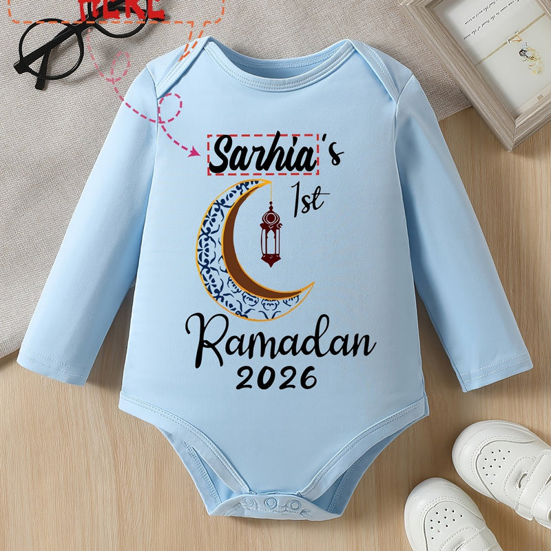 Custom Logo for Autumn And Winter Long-Sleeve Triangle Bodysuit for Baby Girls And Boys.
