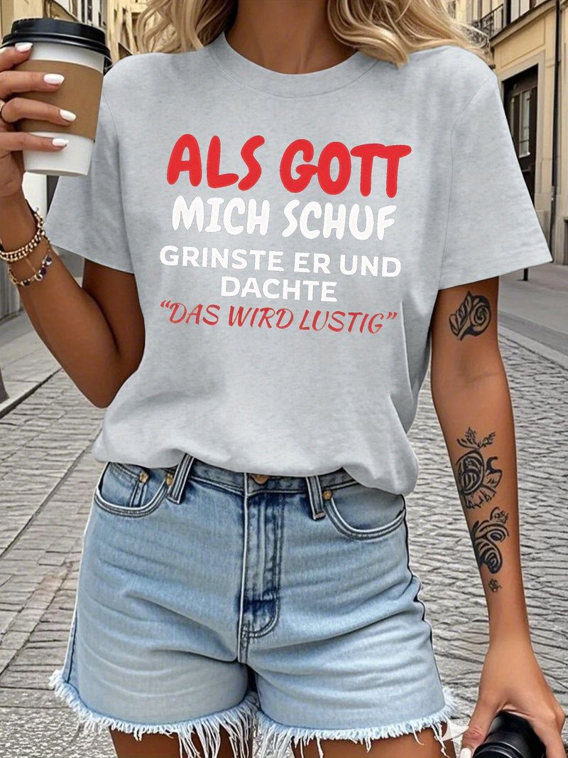 Women's T-Shirt Comfort Fit.