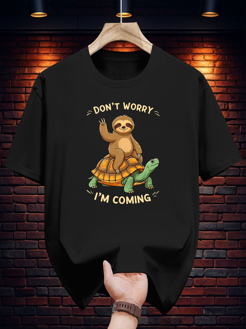 Men's 200gsm Heavyweight 100% Cotton T-Shirt.