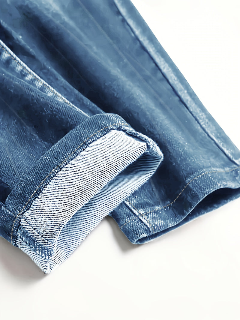 Men's Denim Slim Fit Slimming Black Stretch.