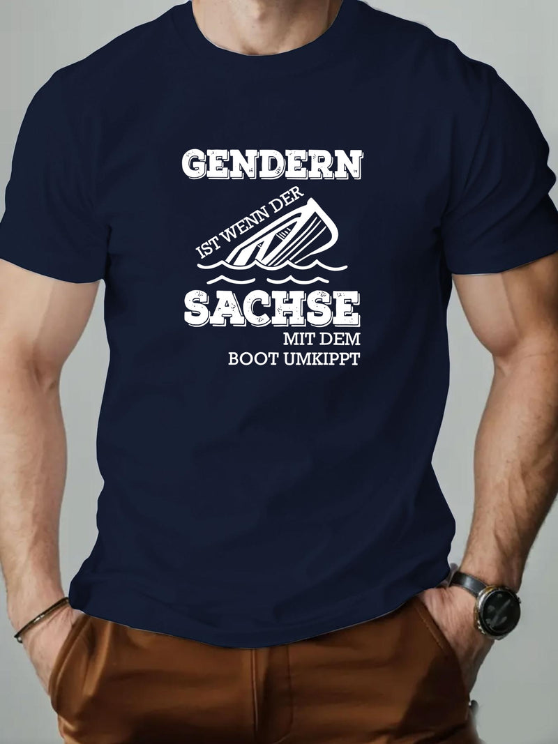 Men's Casual Short-Sleeve T-Shirt.